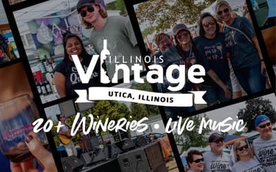 Vintage Illinois wine festival